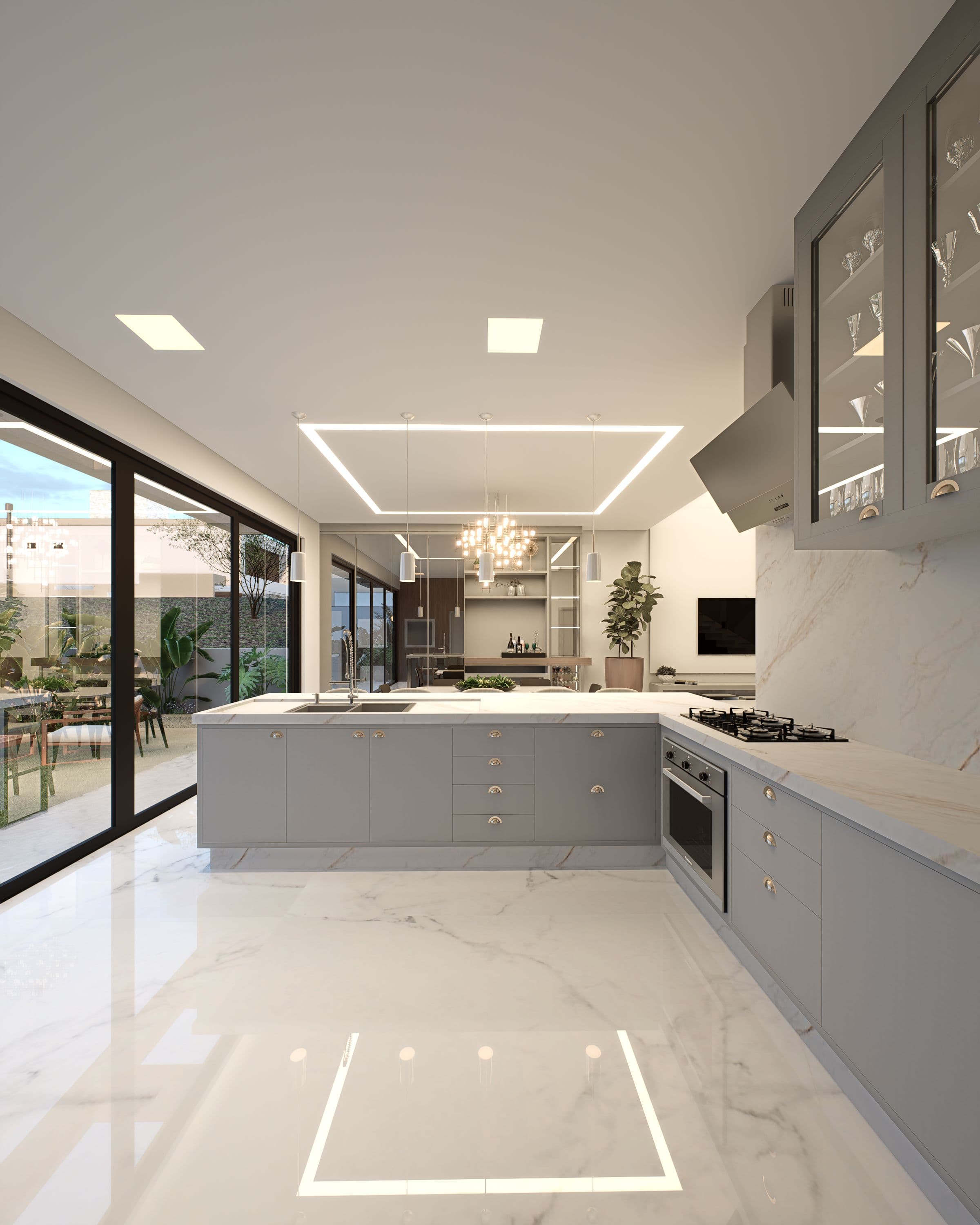 Dubai Hills - Portfolio project background